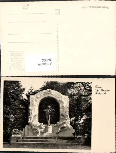 368422,Wien Innere Stadt Johann Strauß-Denkmal Statue