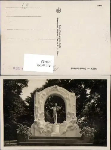 368425,Wien Innere Stadt Strauß-Denkmal Statue pub Kilophot 26093