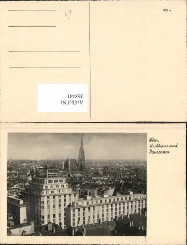 368441,Wien Innere Stadt Teilansicht Panorama Hochhaus