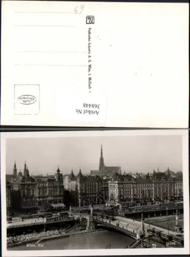 368448,Wien Innere Stadt Teilansicht Kai Brücke