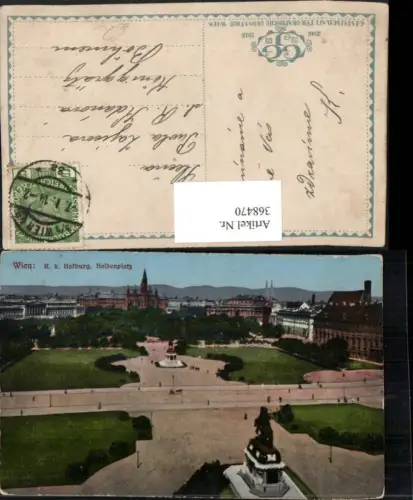 368470,Wien Innere Stadt Hofburg Heldenplatz Denkmal