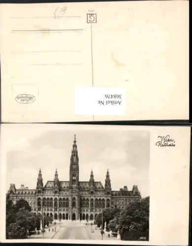 368476,Wien Innere Stadt Rathaus Gebäude