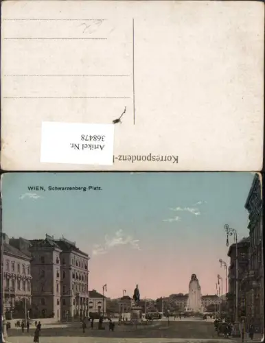 368478,Wien Innere Stadt Schwarzenberg-Platz Straßenansicht