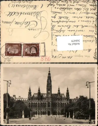 368479,Wien Innere Stadt Rathaus Gebäude