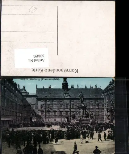 368493,Wien Innere Stadt Hofburg Franzensplatz Denkmal