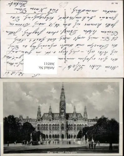 368511,Wien Innere Stadt Rathaus Gebäude