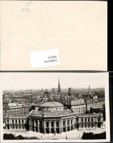 368531,Wien Innere Stadt Teilansicht Panorama m. Burgtheater
