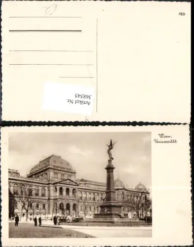 368545,Wien Innere Stadt Universität m. Liebenberg-Denkmal