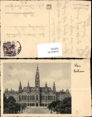 368582,Wien Innere Stadt Rathaus Gebäude