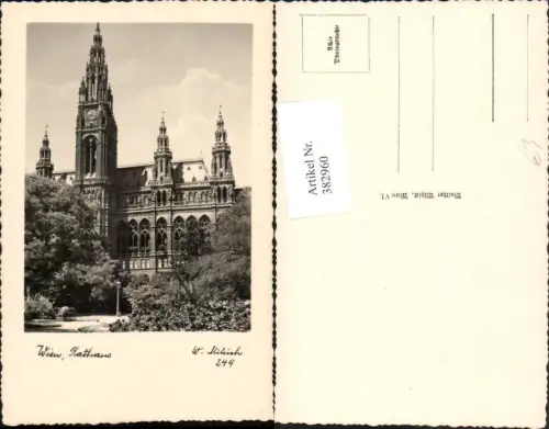 382960,Wien Innere Stadt Rathaus Gebäude