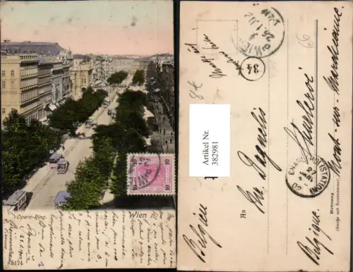 382981,Wien Innere Stadt Opern-Ring Straße