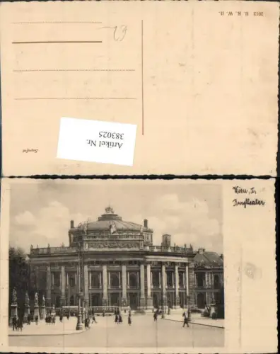 383025,Wien Innere Stadt Burgtheater Theater Gebäude