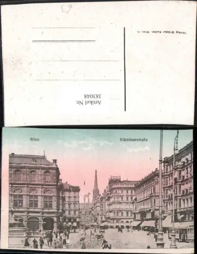 383048,Wien Innere Stadt Kärntnerstraße Straßenansicht Geschäfte