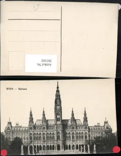 383102,Wien Innere Stadt Rathaus Gebäude