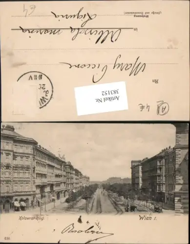 383152,Wien Innere Stadt Kolowrat-Ring Straßenansicht