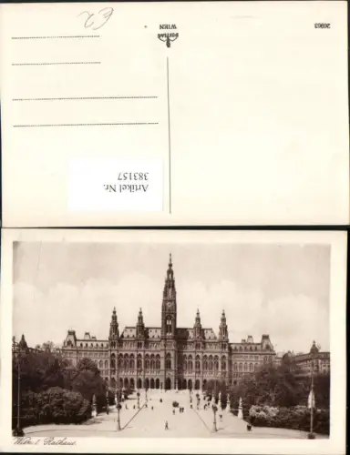 383157,Wien Innere Stadt Rathaus Gebäude