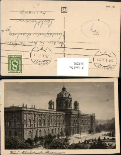 383202,Wien Innere Stadt Naturhistorisches Staatsmuseum Museum