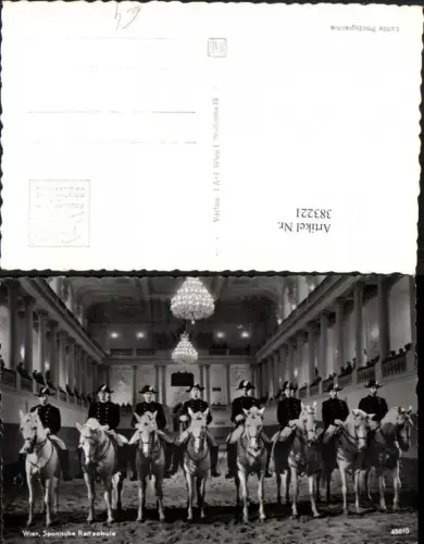 383221,Wien Innere Stadt Spanische Reitschule Pferde