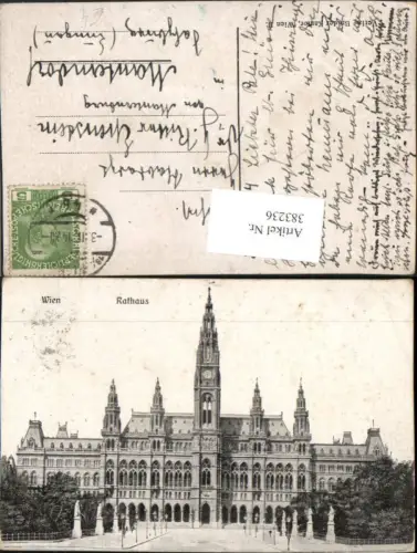 383236,Wien Innere Stadt Rathaus Gebäude