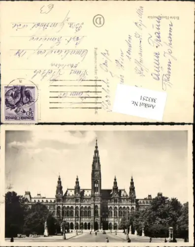 383251,Wien Innere Stadt Rathaus Gebäude