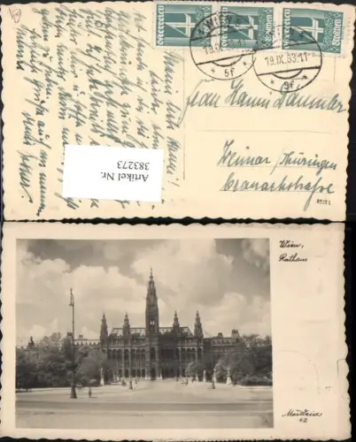 383273,Wien Innere Stadt Rathaus Gebäude