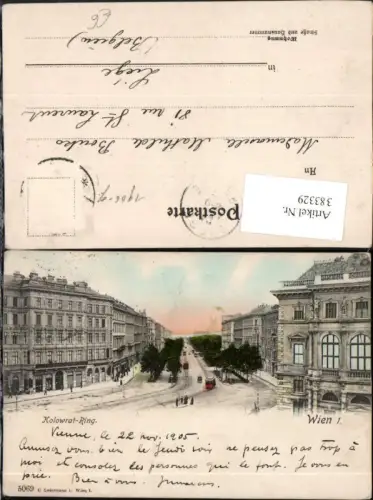 383329,Wien Innere Stadt Kolowrat-Ring Straßenansicht