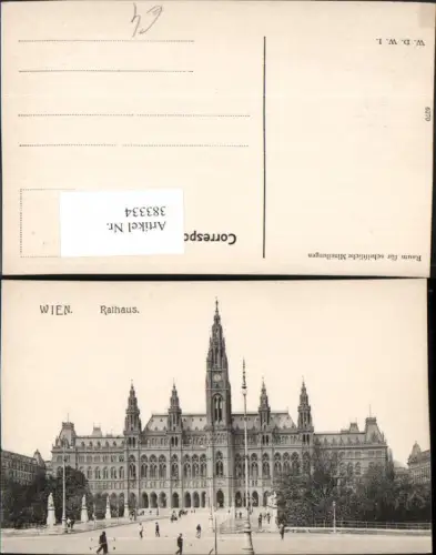 383334,Wien Innere Stadt Rathaus Gebäude
