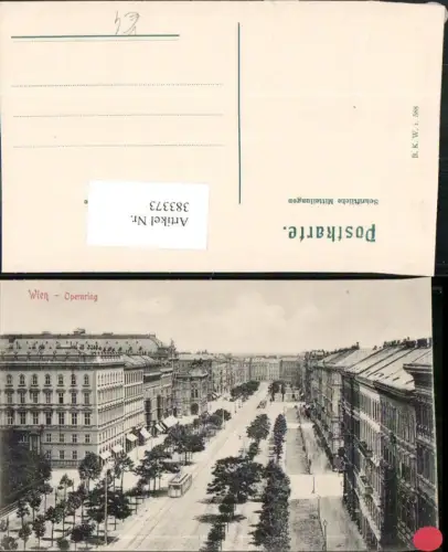 383373,Wien Innere Stadt Opernring Straße pub B.K.W.I. 588