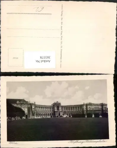 383378,Wien Innere Stadt Hofburg Heldenplatz