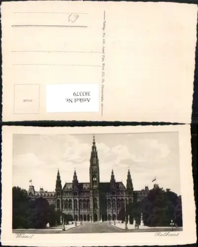 383379,Wien Innere Stadt Rathaus Gebäude
