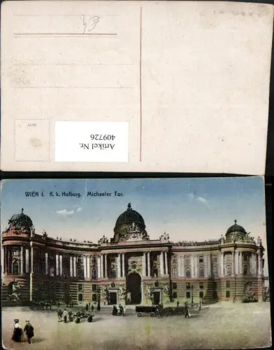 409726,Wien Innere Stadt Hofburg Michaeler-Tor