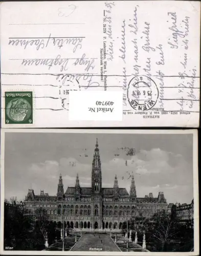 409740,Wien Innere Stadt Rathaus Gebäude
