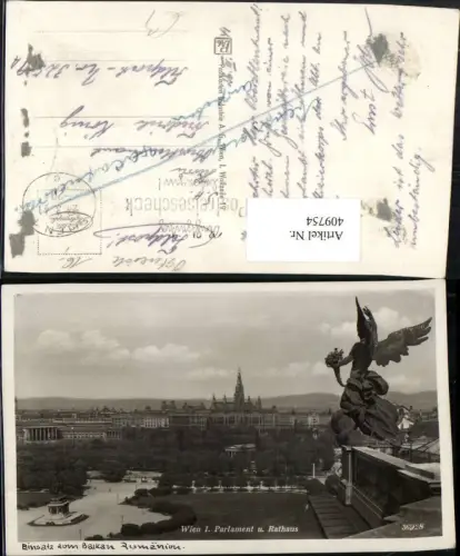 409754,Wien Innere Stadt Parlament u. Rathaus