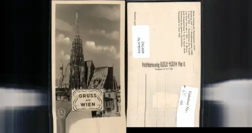 409762,Leporello Wien Innere Stadt 7 Ansichten Stephansdom Kirche