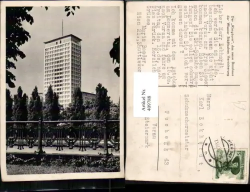 409788,Wien Innere Stadt Ringturm Hochhaus