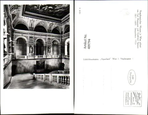 409794,Wien Innere Stadt Naturhistorisches Museum Stiegenhaus