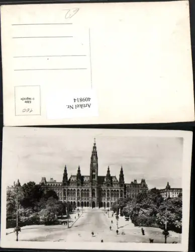 409814,Wien Innere Stadt Rathaus Gebäude