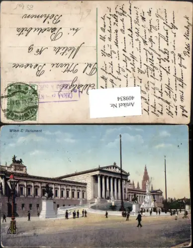 409834,Wien Innere Stadt Parlament Gebäude
