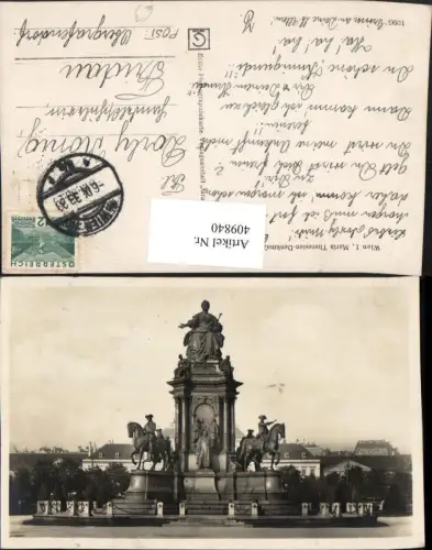 409840,Wien Innere Stadt Maria Theresien-Denkmal