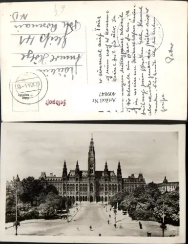 409847,Wien Innere Stadt Rathaus Gebäude