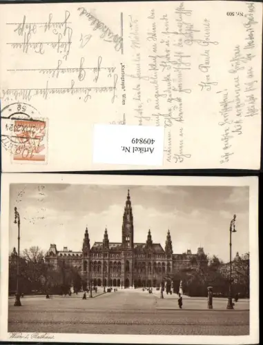 409849,Wien Innere Stadt Rathaus Gebäude