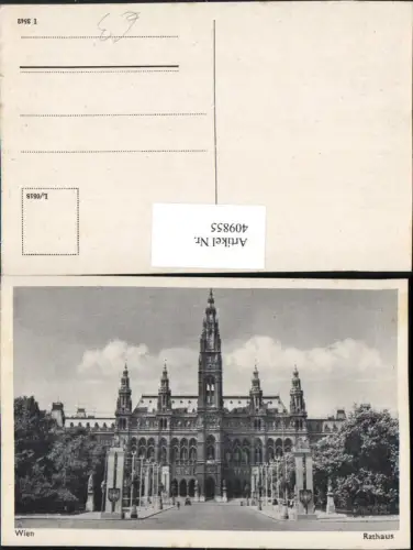 409855,Wien Innere Stadt Rathaus Gebäude