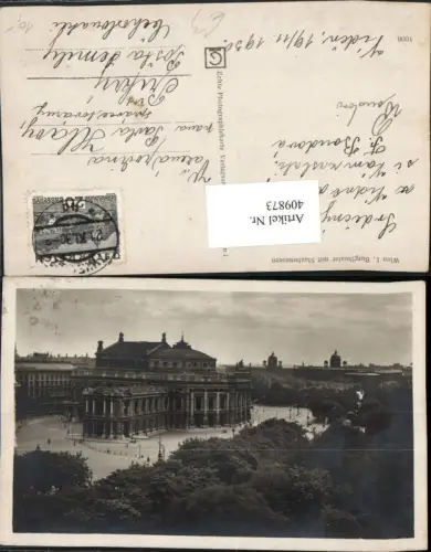 409873,Wien Innere Stadt Burgtheater m. Staatsmuseen