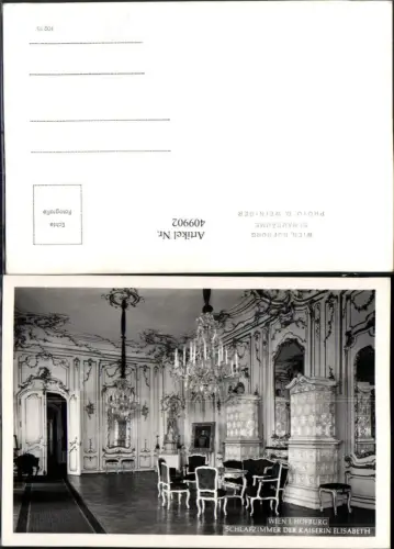 409902,Wien Innere Stadt Hofburg Schlafzimmer Kaiserin Elisabeth