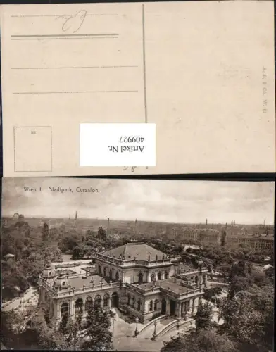 409927,Wien Innere Stadt Stadtpark Kursalon