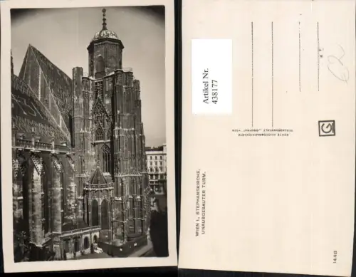 438177,Wien Innere Stadt Stephanskirche Dom
