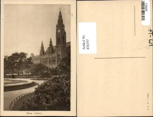 438197,Wien Innere Stadt Rathaus pub B.K.W.I. 214/2