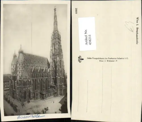 438211,Wien Innere Stadt Stephanskirche Dom