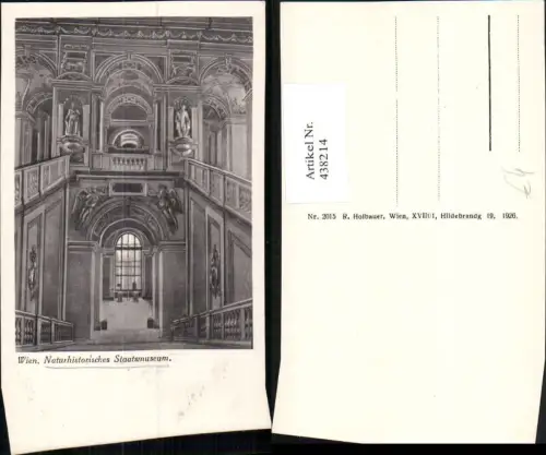 438214,Wien Innere Stadt Naturhistorisches Staatsmuseum Innenansicht