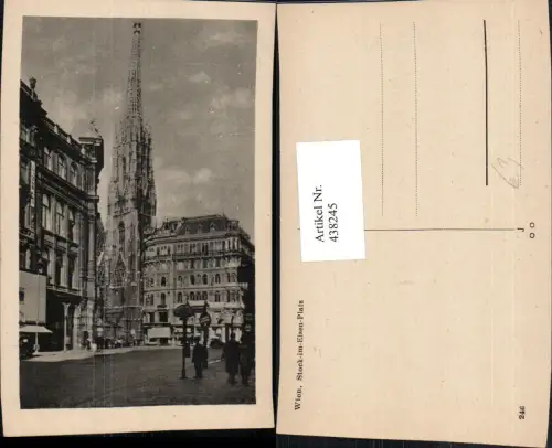 438245,Wien Innere Stadt Stock im Eisen-Platz Stephansdom Turm